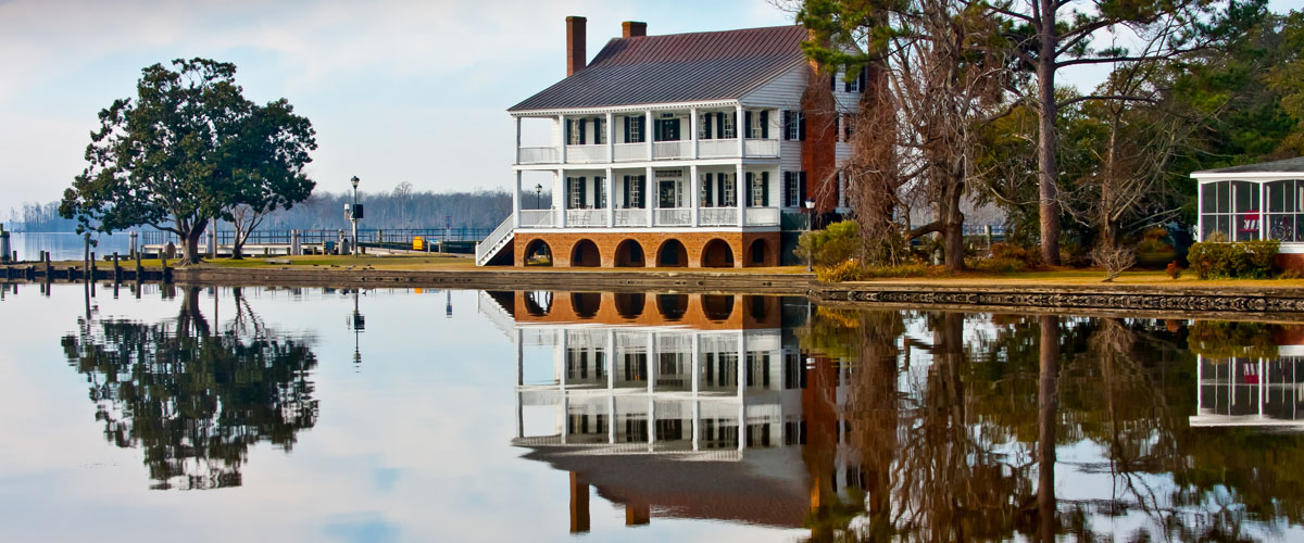 House on the waterfront